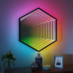 Hexagon Infinity Mirror